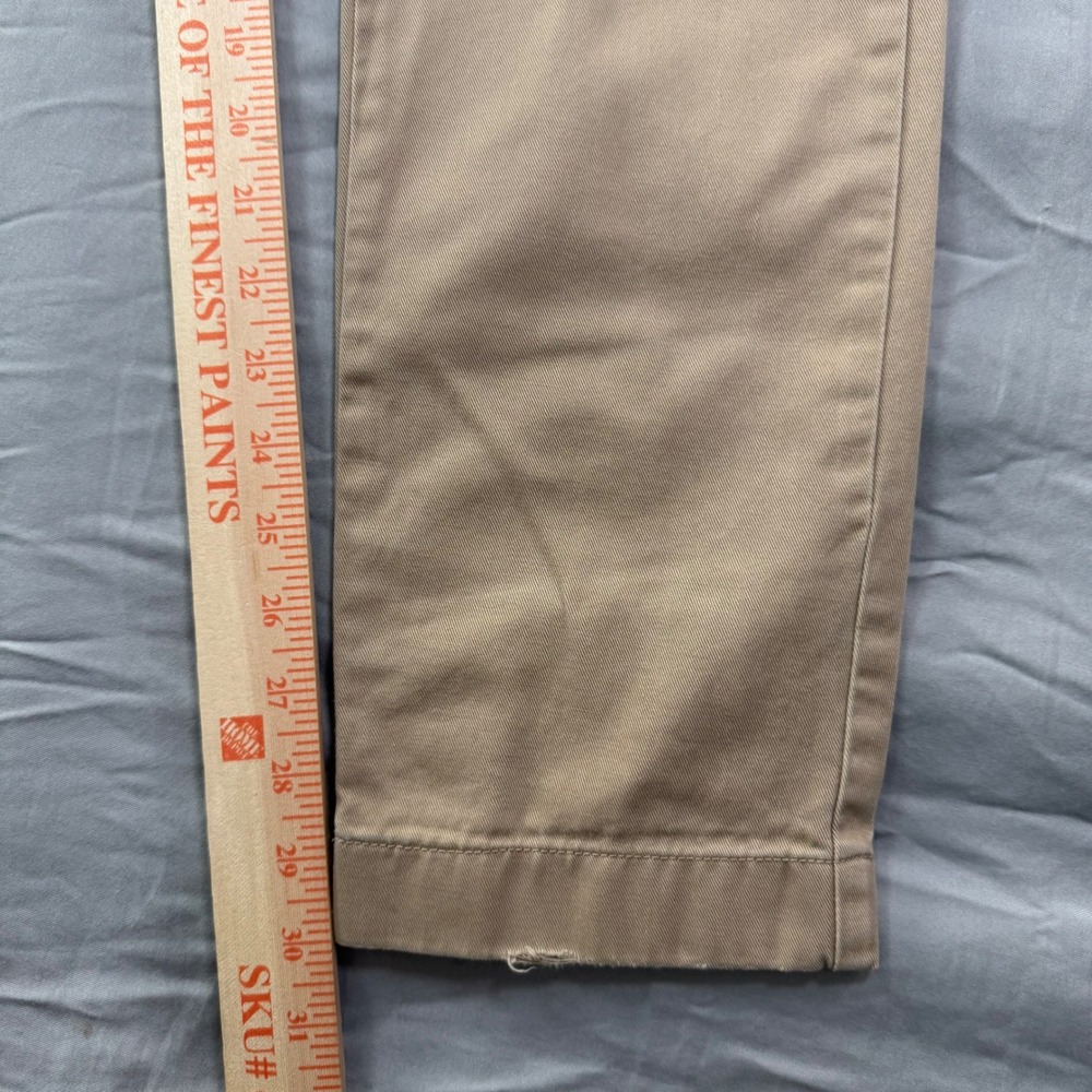 J Crew The Driggs Chino‎ Pants Khaki Mens 29x32 (30x30) Slim Fit Career Work - Picture 7 of 13